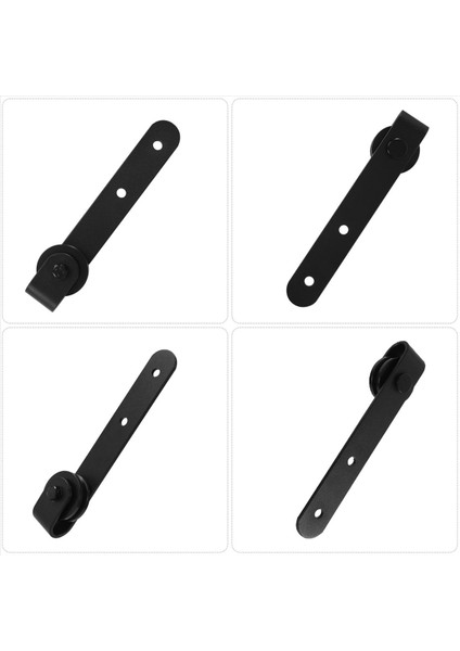 Dolap Sürgülü Barn Kapı Donanım Kiti Süper Mini Sürgülü Kapı Donanım Seti Üst Montaj Askısı Track Dolap (Yurt Dışından)