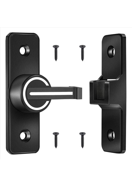 Barn Kapı Kilidi Donanımı, 90 Derece Ağır Hizmet Kapısı Mandalları Flip Mandal Güvenlik Kapısı Cıvatası Mandal Kilidi 1 Paket (Yurt Dışından) modelleri