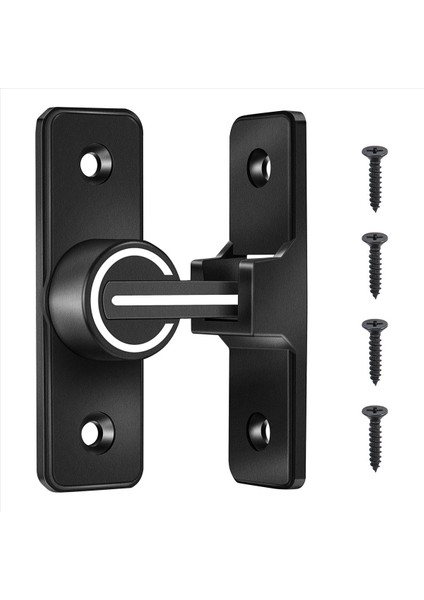 Barn Kapı Kilidi Donanımı, 90 Derece Ağır Hizmet Kapısı Mandalları Flip Mandal Güvenlik Kapısı Cıvatası Mandal Kilidi 1 Paket (Yurt Dışından) fırsatları