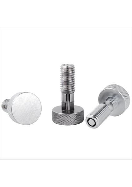 2pcs El Geri Çekilebilir Yay Piston, M16 Paslanmaz Çelik Hızlı Serbest Bırakma Pimi Kilit Pimi Somun ve Tuzlu Sap (Yurt Dışından) modelleri