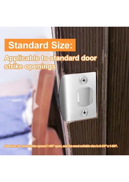 4 Paket Kapı Mandal Strike Plaka Plakası Dönemsiz Çelik Kapı Kilit Strike Plaka Onarım Kitleri Kapı Mandal Restoratör Takviye (Yurt Dışından) fırsatları