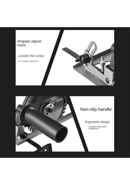 El Açısı Öğütücü Dönüştürücü Kesiciye 40MM Derinlik Ayarlanabilir Öğütücü Braketi Kesme Ağaç Işleme Masa Aracı (Yurt Dışından)