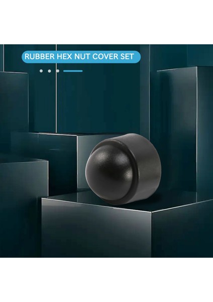 145PCS Hex Somun Kapağı Koruyucu M4-M12 Cıvata Kapak Koruma Kapakları Kapsar Maruz Kalan Altıgen Plastik (Yurt Dışından) modelleri