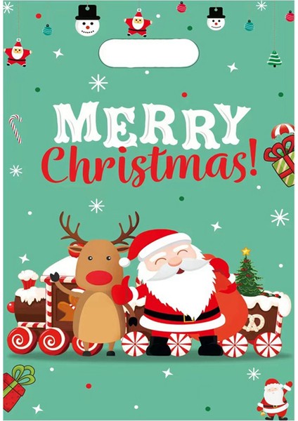 160PCS Noel Şeker Kurabiye Çantası Xmas Noel Baba Çantası Noel Partisi Dekorasyonu Ev Yeni Yıl Ambalaj Çantası (Yurt Dışından) indirimleri