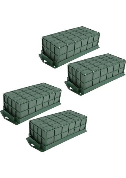 4 Adet Çiçek Köpük Kafes Çiçek Tutucusu Çiçekler Için Çiçek Köpük ile Masa Merkezi Çiçek Aranjmanı Için Kafes Kase (Yurt Dışından)