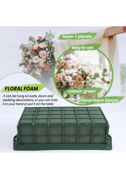 4 Adet Çiçek Köpük Kafes Çiçek Tutucusu Çiçekler Için Çiçek Köpük ile Masa Merkezi Çiçek Aranjmanı Için Kafes Kase (Yurt Dışından) indirimleri