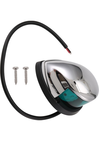 1pcs 12V Gezinme Işıkları LED Çinko Alaşım Yay Işık Deniz Teknesi LED Kırmızı Yeşil Pontoons Yelken Sinyal Işıkları (Yurt Dışından) modelleri