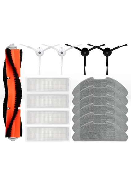 Xiaomi Mi Robot Vakum-Mop 2 Pro/lite MJST1SHW Mjstl Hepa Filtre Mop Bezi Mijia Vakum Süpürge Aksesuarları (Yurt Dışından)