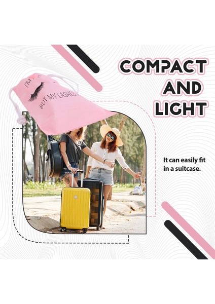 50PCS Kirpik Sonrası Bakım Çantaları Kirpik Ambalaj Plastik Makyaj Torbası Taşınabilir Tuvalet Çantası Siyah Çizimsel Kadınlar Için (Yurt Dışından) indirimleri