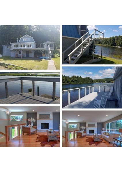 20PCS Ovisable Turnikli El Elemi Dişli Damızlı Saplama Gerilim Hex Kafa Uç Takım Alıcı Terminali 1/8 Inç Kablo Korkuluk (Yurt Dışından) indirimleri