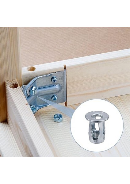 50 Pcs Jack Flanş Kısa Fındık Petal Fındık Genişleme Fındık 4X20 Petal Fındık Içi Boş Duvar Demir Cilt Hattı (Yurt Dışından) fiyatları