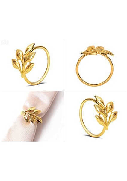 20PCS Gümüş Yaprak Peçete Yüzükleri - Masa Peçeteleri Için Gümüş Peçete Yüzüğü - Tatil Peçete Yüzükleri Parti Için Peçete Yüzükleri Sonbahar (Yurt Dışından) indirimleri