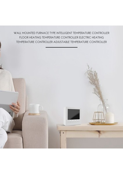 Gaz Kazan Isıtma Termostat Mavi Sıcaklık Regülatörü Kazanlar Haftalık Programlanabilir (Yurt Dışından) fırsatları