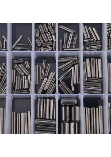 280PCS Paslanmaz Çelik Yuva Yaylı Yay Pimi Çiftlik Kiti, Split Yay Dübel Gerilim Rulo Pimleri Kutu (Yurt Dışından) fırsatları