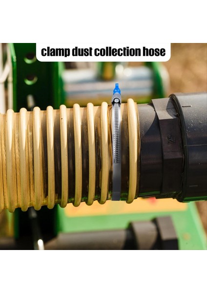 20 Pcs 4 Inç Tuş Hortum Kelepçesi Başparmak Vida Tuşunu Ayarlanabilir Boru Kelepçesi Paslanmaz Çelik Kurutucu Havalandırma Kelepçesi (Yurt Dışından) indirimleri