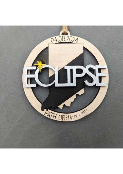 Solar Eclipse 2024 Süs, 2024 Güneş Tutulması Süslemeleri, 2024 Eclipse Souvenir G (Yurt Dışından) fırsatları