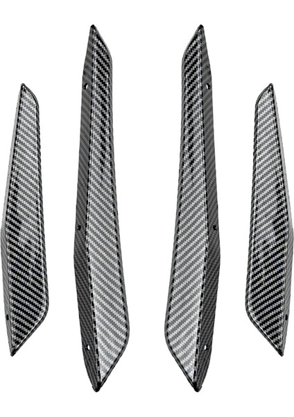 Araba Ön Tampon Yan Sıçrama Spoiler Sis Lambası Yan Spoiler Trim Bmw 2 Serisi M2 G87 2023+ Karbon Fiber (Yurt Dışından)