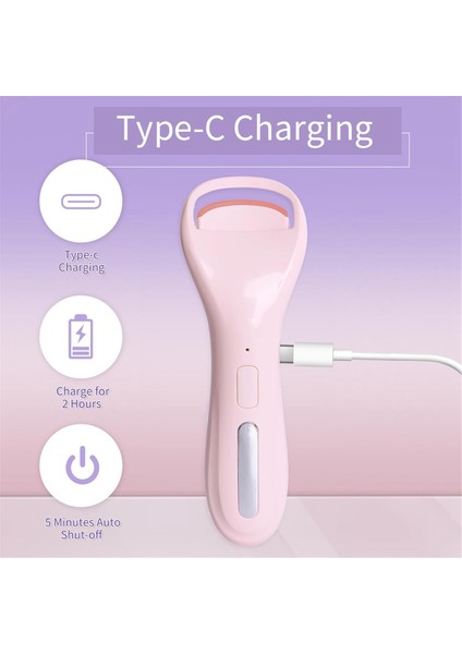 Isıtmalı Kirpik Kıçları, Çift Arc Tasarımlı Şarj Edilebilir Elektrikli Elektrikli Kirpik Külük 3 Ayarlanabilir Sıcaklık Güvenli A (Yurt Dışından) indirimleri