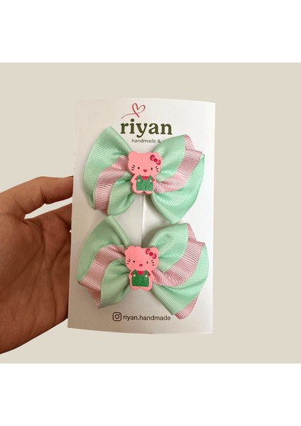 Pembe Mint Karakterli Fiyonk Toka fiyatları