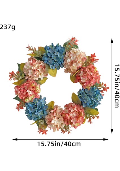 Ön Kapı Için Sonbahar Çelenk, Duvar Penceresi Parti Düğün Dekor Kapalı, Yapay Sonbahar Kapıları Çelenk Için Ortanca Çelenk (Yurt Dışından) fiyatları