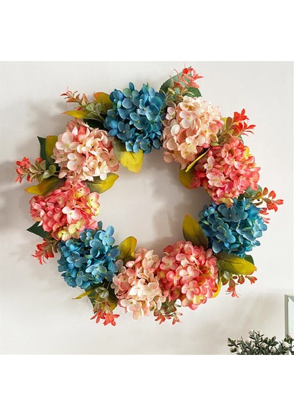 Ön Kapı Için Sonbahar Çelenk, Duvar Penceresi Parti Düğün Dekor Kapalı, Yapay Sonbahar Kapıları Çelenk Için Ortanca Çelenk (Yurt Dışından) fırsatları