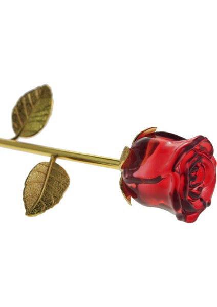 Kristal Gül Çiçeği, Sevgililer Günü Için En Iyi Hediye, Anneler Günü, Yıldönümü, Düğün Dekorasyonu (Kırmızı) (Yurt Dışından)