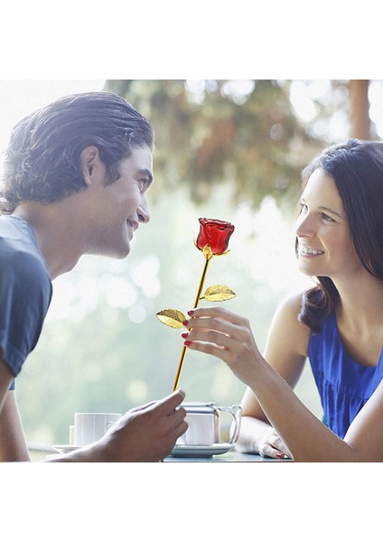 Kristal Gül Çiçeği, Sevgililer Günü Için En Iyi Hediye, Anneler Günü, Yıldönümü, Düğün Dekorasyonu (Kırmızı) (Yurt Dışından) indirimleri