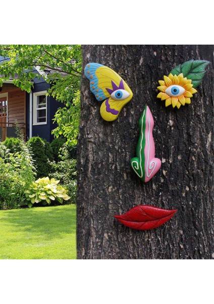 Ağaç Yüzü Dekor Açık, Renkli Kelebek Bahçe Dekor, Ağaç Sanatı Dekorasyonu, Ağaç ve Duvar Dekorasyonu Için Uygun (Yurt Dışından) modelleri
