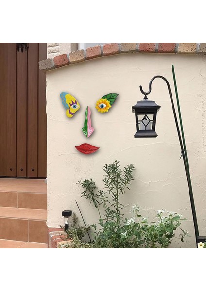 Ağaç Yüzü Dekor Açık, Renkli Kelebek Bahçe Dekor, Ağaç Sanatı Dekorasyonu, Ağaç ve Duvar Dekorasyonu Için Uygun (Yurt Dışından) indirimleri