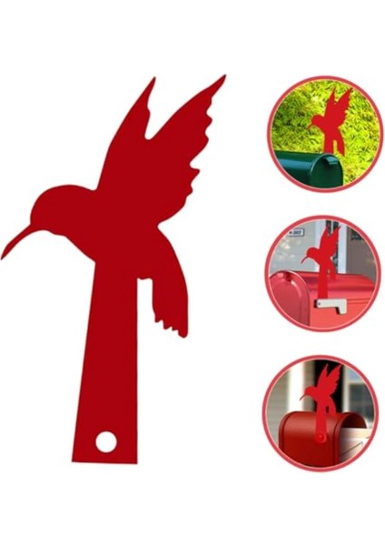 Kırmızı Homing Güvercin Dekorasyonu Posta Kutusu Bayrak Dekorasyonu Akrilik Dekorasyon (Yurt Dışından) fiyatları