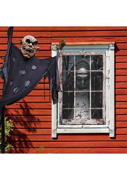Cadılar Bayramı Kanlı Rahibeler Hayalet Yüz Kumaş Pencere Dekorasyon BYJC002 (Yurt Dışından) fırsatları