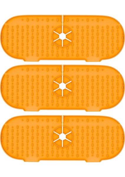 Silikon Musluk Tahliye Ped Ev Mutfak Lavabo Musluk Ped Kalın Tahliye Ped 14X52CM (Yurt Dışından)