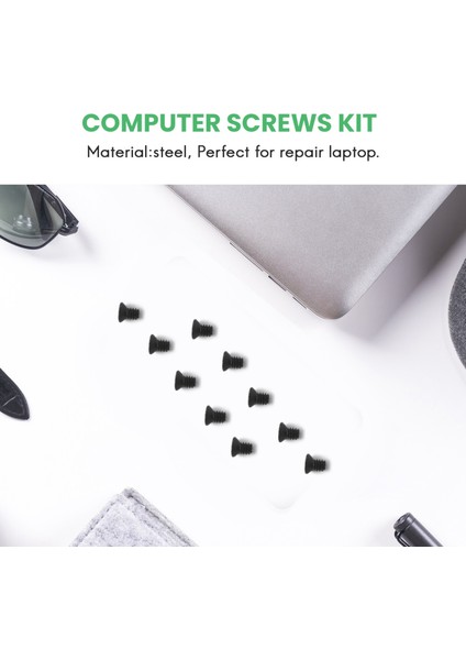 500PCS Dizüstü Bilgisayar Defter Bilgisayar Vidası Kiti Ibm Hp Için Set Dell Lenovo Samsung Sony Toshiba Gateway Acer (Yurt Dışından) modelleri