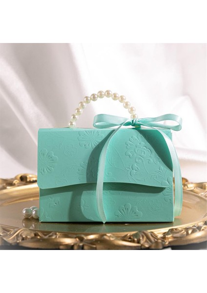 Saten Kurdele ve Inci Saplı Şık Kabartmalı Hediye Kutusu, Sevgililer Günü Hediye Kutusu B B (Yurt Dışından) indirimleri