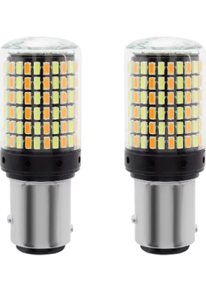 Evrensel Araba Gündüz Koşu Işığı Dönüş Sinyali Işık Tersine Dönen Ampul 1157 (Yurt Dışından)