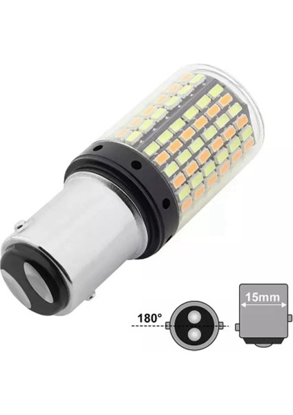 Evrensel Araba Gündüz Koşu Işığı Dönüş Sinyali Işık Tersine Dönen Ampul 1157 (Yurt Dışından) fiyatları