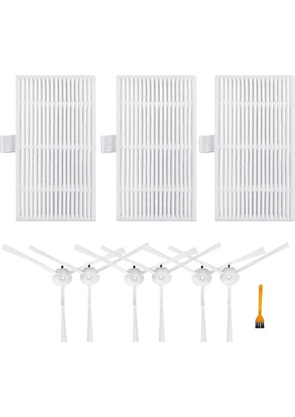 Lydsto W2 Hepa Filtresi ve Yan Fırça Robot Vakumları Yedek Parça Değiştirme (Yurt Dışından)