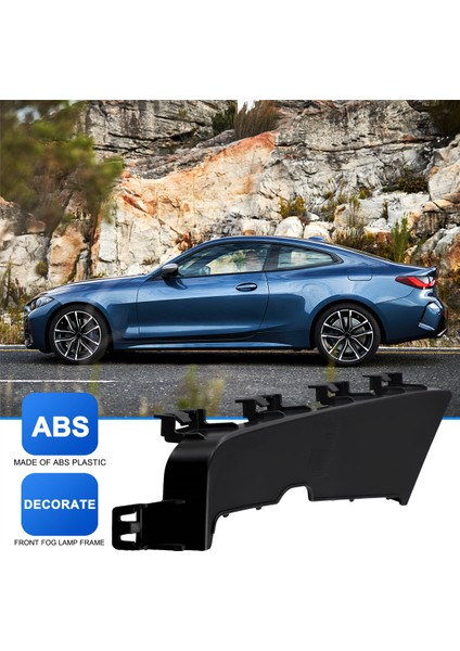 Bmw 4 Coupe (G22, G82) 2021 Sol Hava Kanalı Kapak Sis Lambası Çerçevesi 51118076729 (Yurt Dışından) fırsatları