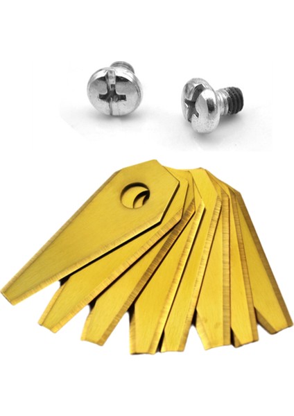 9x Titan Bıçak Yedek Bosch Indego Robotik Çim Biçme Makineleri 800, 1000 1200, 350, 400 ve 450 30 Pcs Için (Yurt Dışından) indirimleri