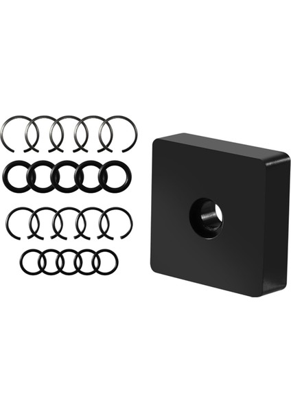 1/2inch ve 3/8inch Etki Milwaukee Elektrik Veya Pnömatik Darbe Anahtarları Için O-Ring ile Tutma Halka Kipi (Yurt Dışından)