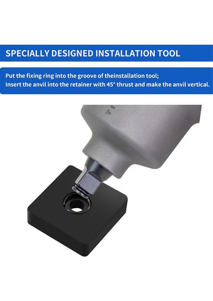 1/2inch ve 3/8inch Etki Milwaukee Elektrik Veya Pnömatik Darbe Anahtarları Için O-Ring ile Tutma Halka Kipi (Yurt Dışından) indirimleri