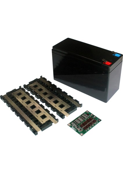 12V 7AH Pil Kutusu Tutucusu 18650 Pil 3x7 Pcb ile Depolama Kutusu ile Nikel Dıy Pil Paketi Organizatör (Yurt Dışından) modelleri