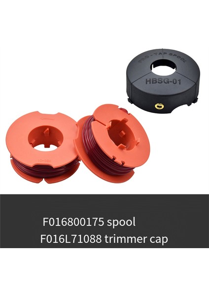 Biçme Hattı ve Biçme Kafası Için 4 Parça Çim Biçme Makinesi Aksesuarları Bosch F016800175 ve F016L71088 Makaralar Için Uygundur (Yurt Dışından) indirimleri