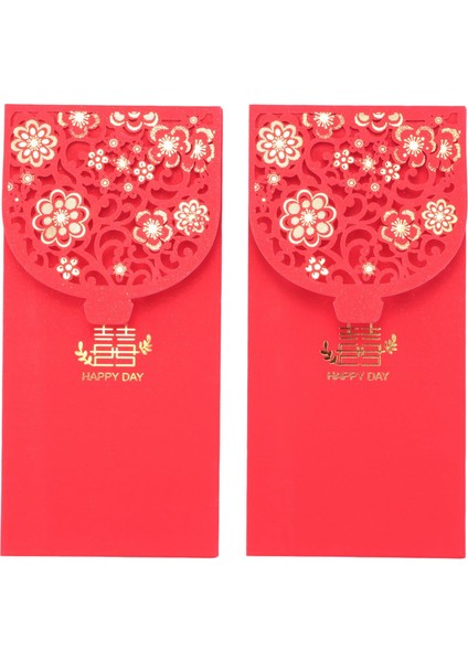 10PCS Çin Kırmızı Zarfları Şanslı Para Zarfları Yeni Yıl Düğün Için Düğün Kırmızı Paketi (7x3.4 Inç) (Yurt Dışından) indirimleri