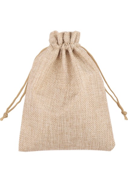 100PCS Çuval Bezi Paketleme Torbaları Çizim Çantaları 13X18CM Hediye Çantası Jüt Paketleme Depolama Keten Takı Torbaları Düğün Partisi Için Çuvallar Doğum Günü Noel Mücevherleri Diy Zanaat (Yurt Dışından) fırsatları