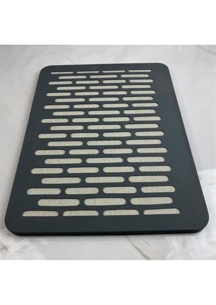 Mutfak Tezgahı Için Taş Yemek Kurutma Paspasları, Yemekleri Korumak Için Silikon Dokumaya Sarılmış Diyatomlu Toprak Mat (Yurt Dışından) modelleri