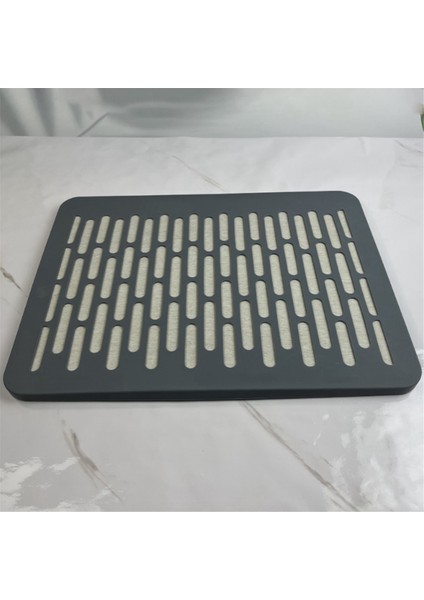 Mutfak Tezgahı Için Taş Yemek Kurutma Paspasları, Yemekleri Korumak Için Silikon Dokumaya Sarılmış Diyatomlu Toprak Mat (Yurt Dışından) fırsatları