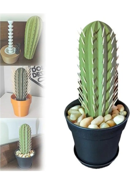 Kaktüs Kürdan Dağıtıcı 3D Baskılı Kaktüs Kürdan Tutucu, Bitkileri Canlı Tutamayan Ev Bitkileri Için Insanlar Için (Yurt Dışından) modelleri