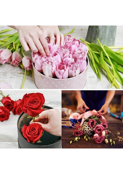 6pcs Çiçek Köpük Blokları, 6.5 Inç Yuvarlak Kuru Çiçek Köpük Yapay Çiçekler Için, Düğün Koridoru Çiçekleri, Parti Dekorasyonu (Yurt Dışından) fırsatları