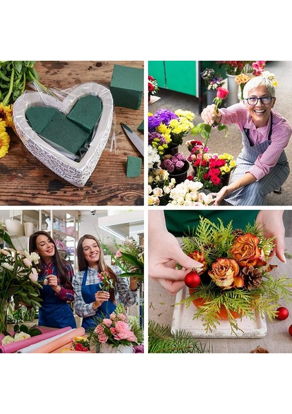 6pcs Çiçek Köpük Blokları, 6.5 Inç Yuvarlak Kuru Çiçek Köpük Yapay Çiçekler Için, Düğün Koridoru Çiçekleri, Parti Dekorasyonu (Yurt Dışından) indirimleri